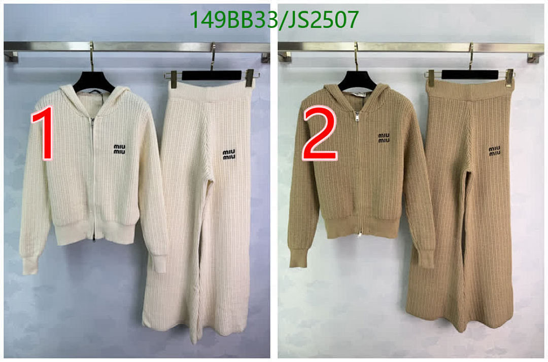 MIUMIU-Clothing Code: JS2507 $: 149USD