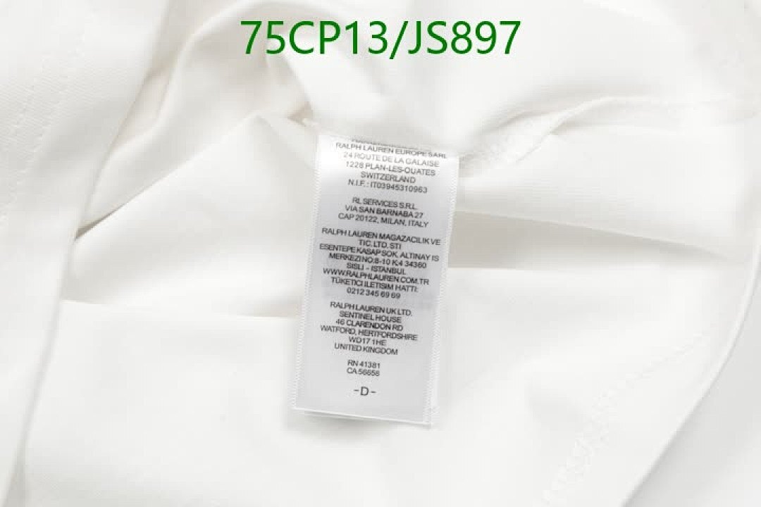 Ralph Lauren-Clothing Code: JS897 $: 75USD
