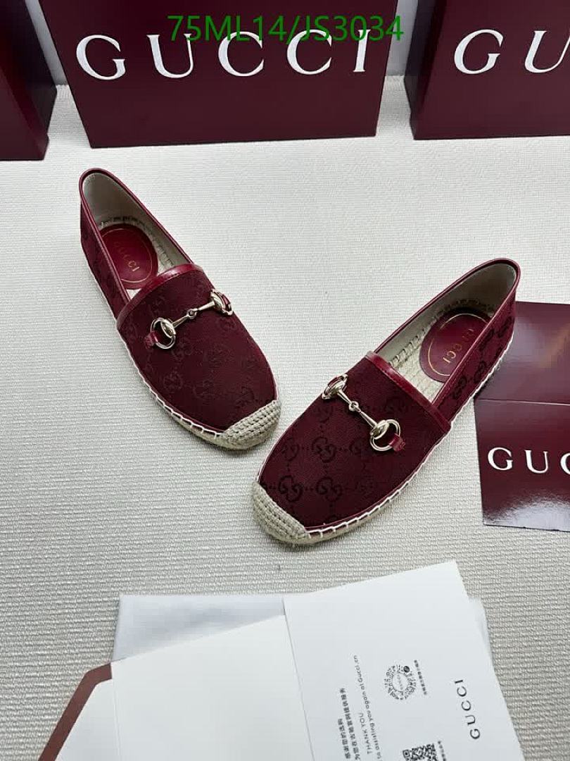 Gucci-Women Shoes Code: JS3034 $: 75USD