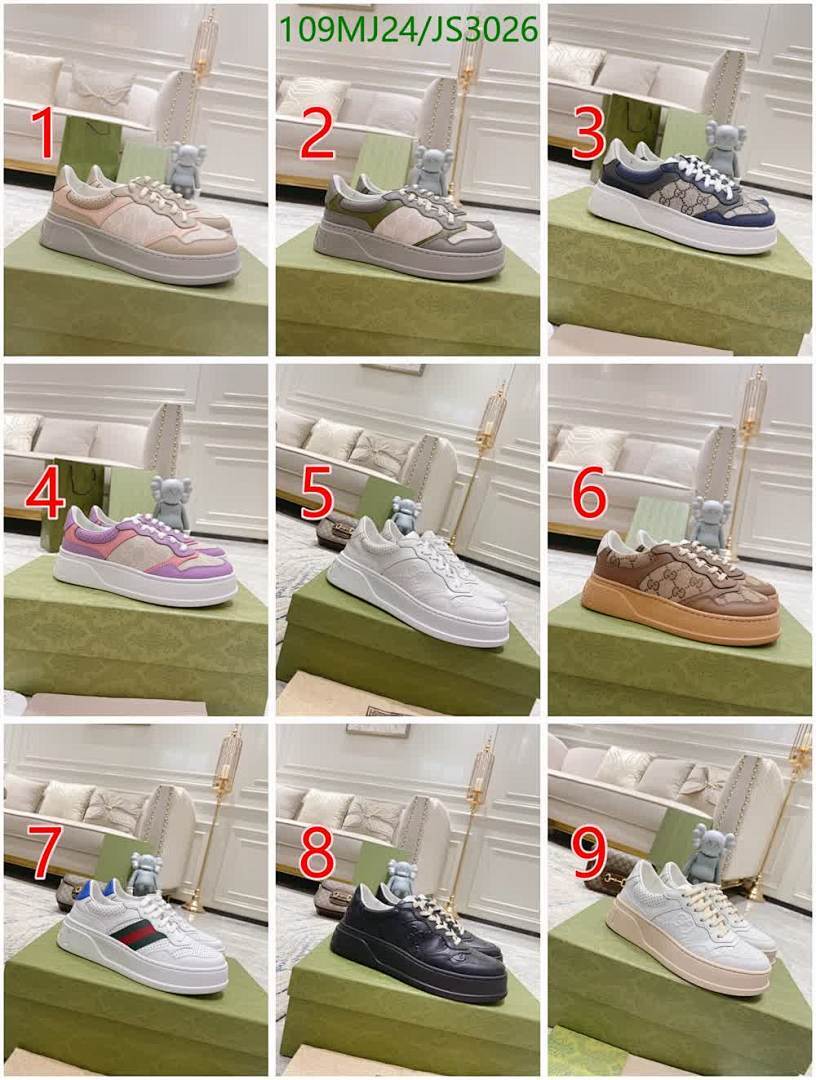 Gucci-Women Shoes Code: JS3026 $: 109USD