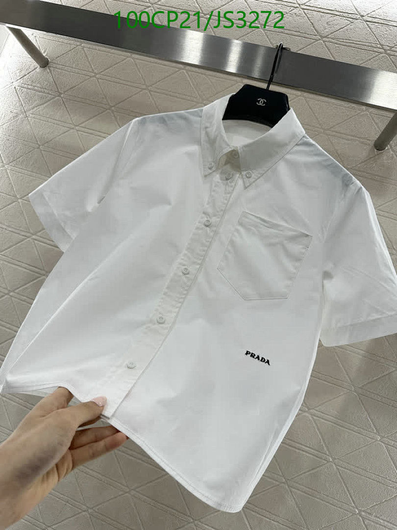 Prada-Clothing Code: JS3272 $: 100USD