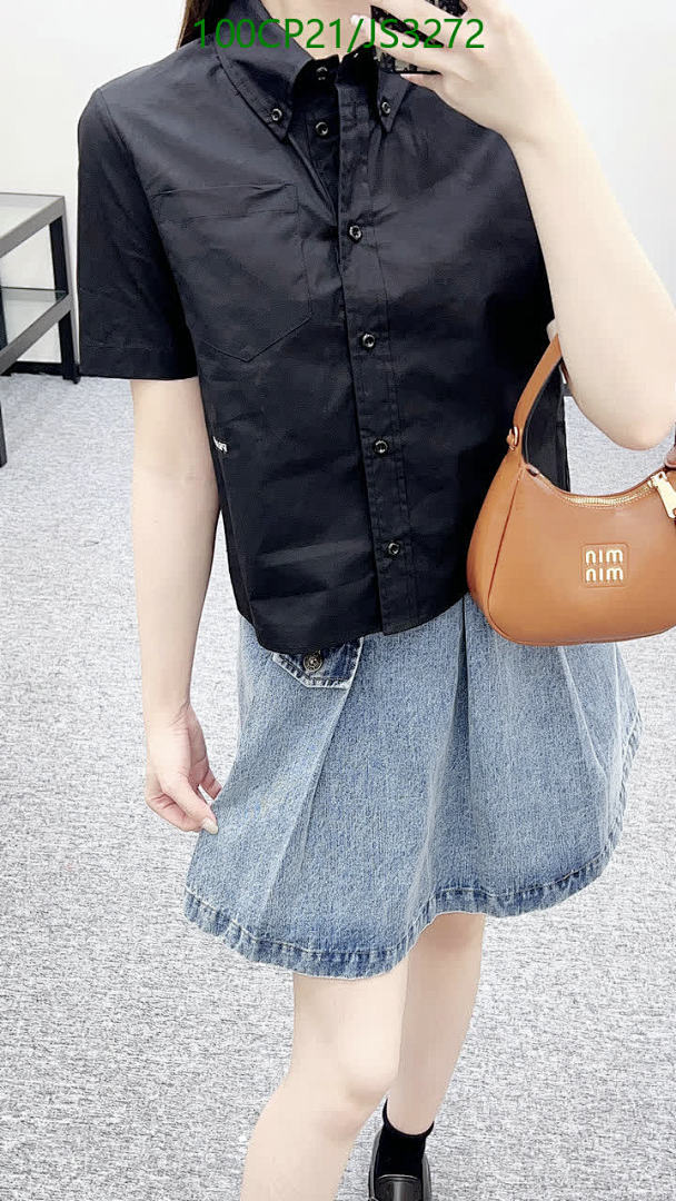 Prada-Clothing Code: JS3272 $: 100USD