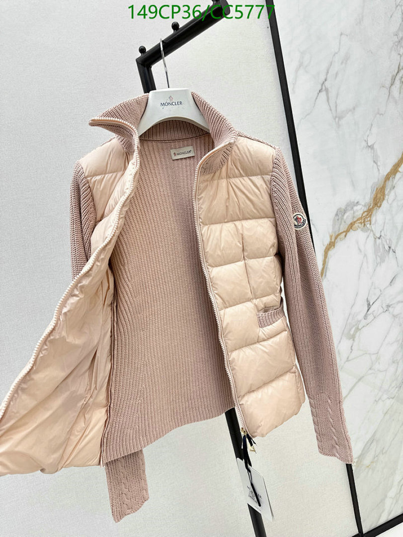 Moncler-Down jacket Women Code: CC5777 $: 149USD