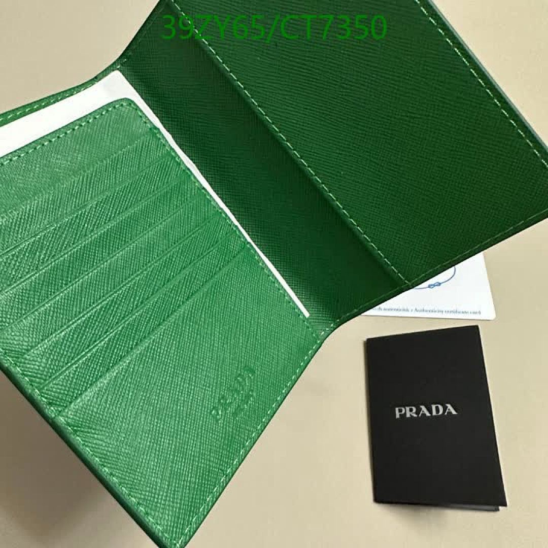 Prada-Wallet-4A Quality Code: CT7350 $: 39USD