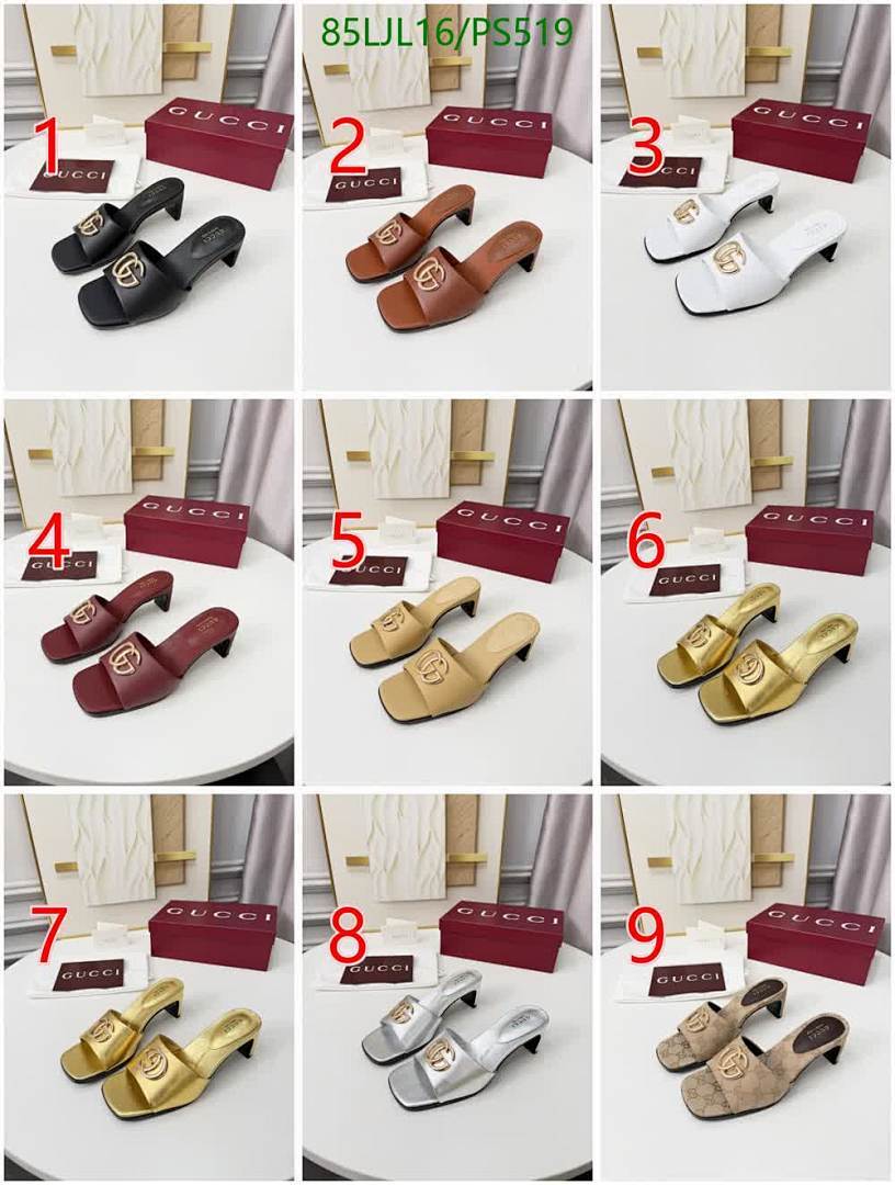 Gucci-Women Shoes Code: PS519 $: 85USD