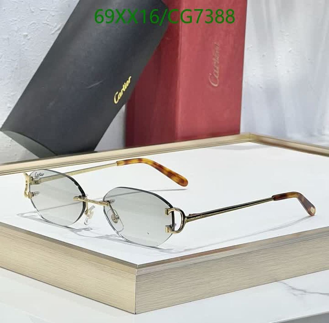 Cartier-Glasses Code: CG7388 $: 69USD