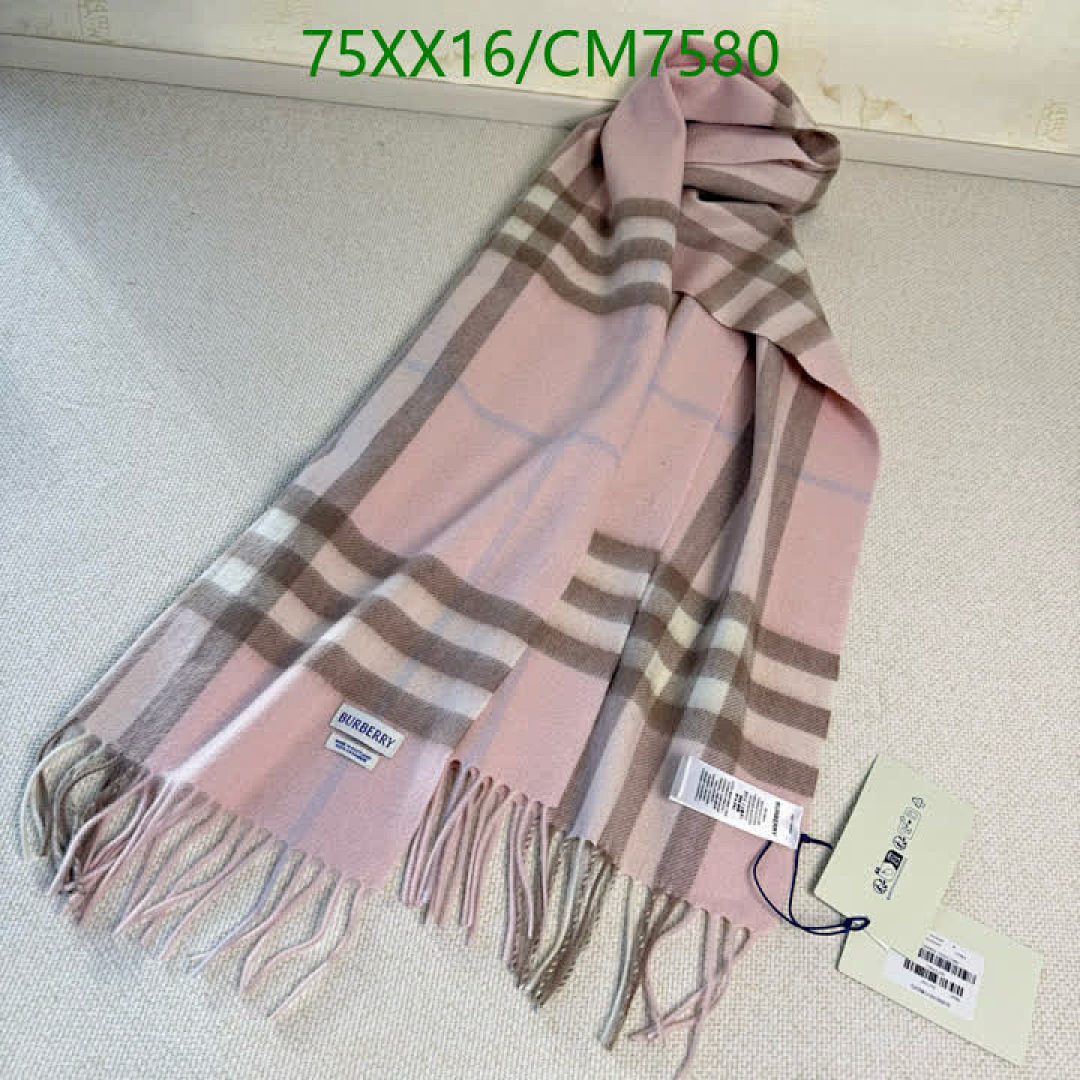 Burberry-Scarf Code: CM7580 $: 75USD