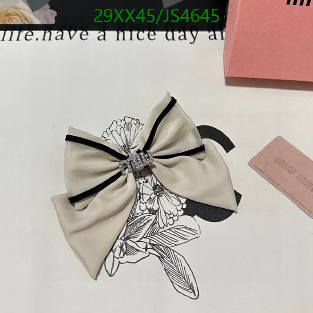 MIU MIU-Headband Code: JS4645 $: 29USD