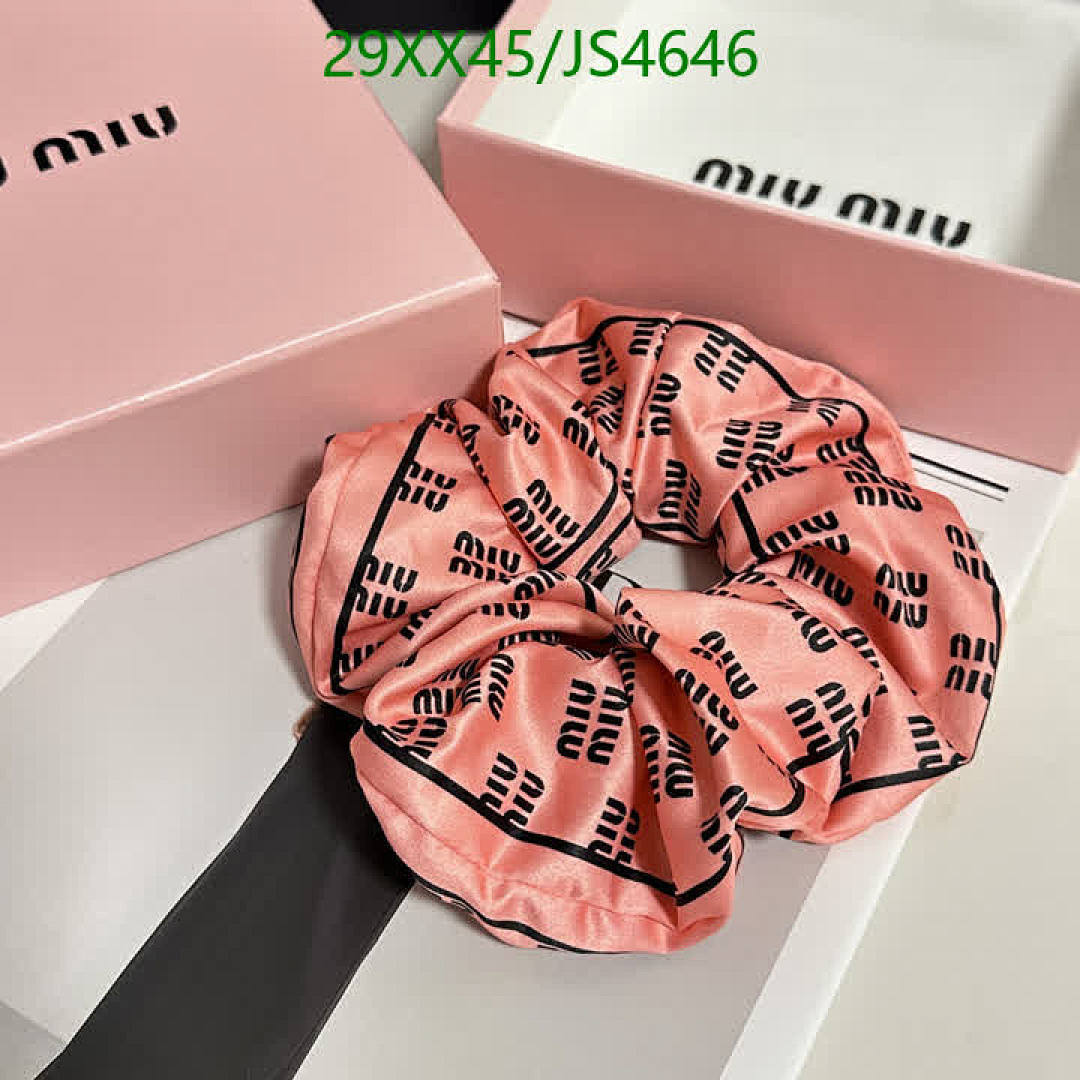 MIU MIU-Headband Code: JS4646 $: 29USD