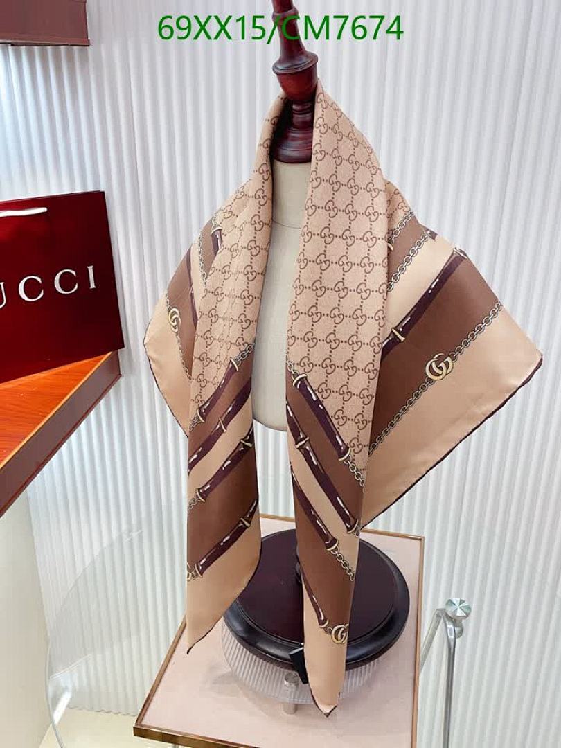 Gucci-Scarf Code: CM7674 $: 69USD
