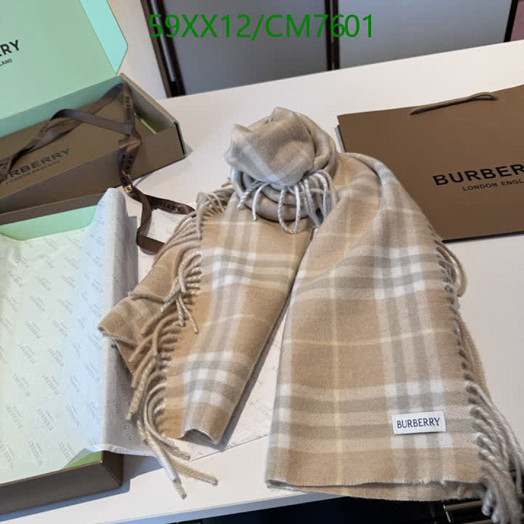 Burberry-Scarf Code: CM7601 $: 59USD
