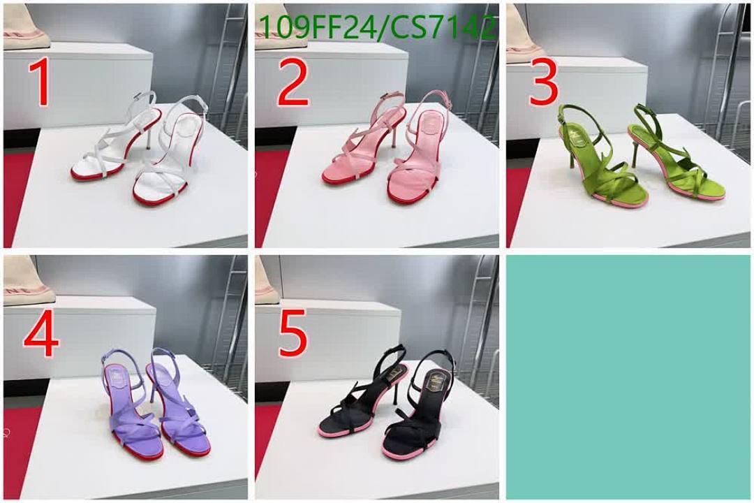 Roger Vivier-Women Shoes Code: CS7142 $: 109USD