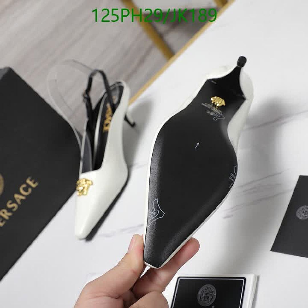 Versace-Women Shoes Code: JK189 $: 125USD