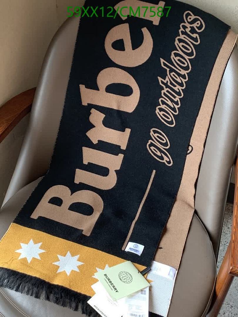 Burberry-Scarf Code: CM7587 $: 59USD