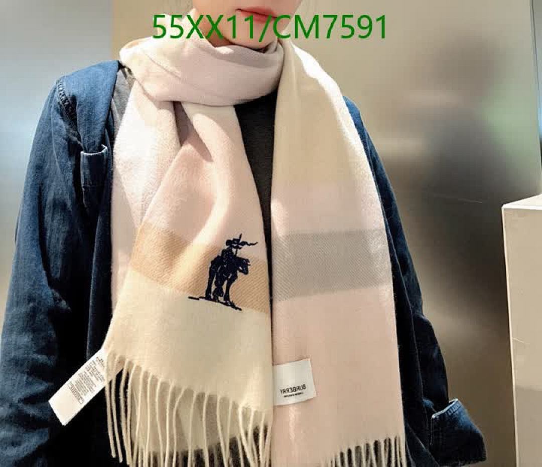 Burberry-Scarf Code: CM7591 $: 55USD