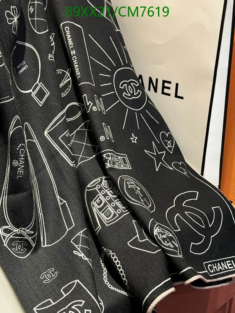 Chanel-Scarf Code: CM7619 $: 89USD
