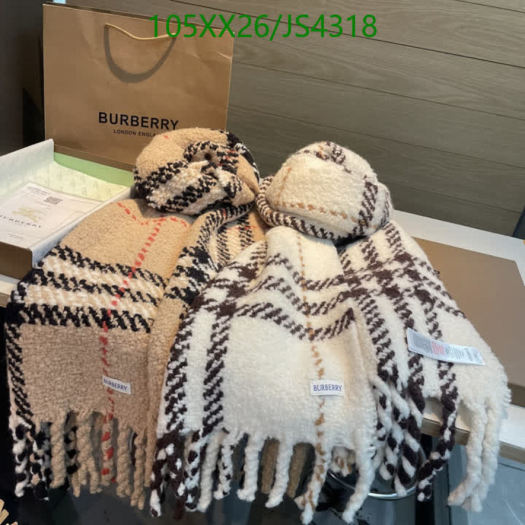 Burberry-Scarf Code: JS4318 $: 105USD