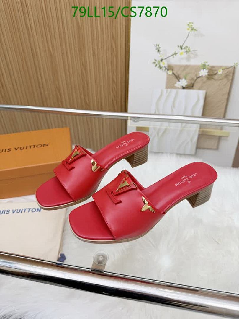 LV-Women Shoes Code: CS7870 $: 79USD