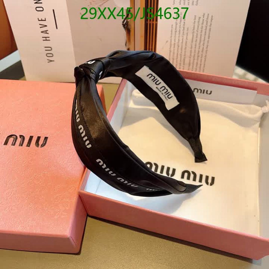 MIU MIU-Headband Code: JS4637 $: 29USD