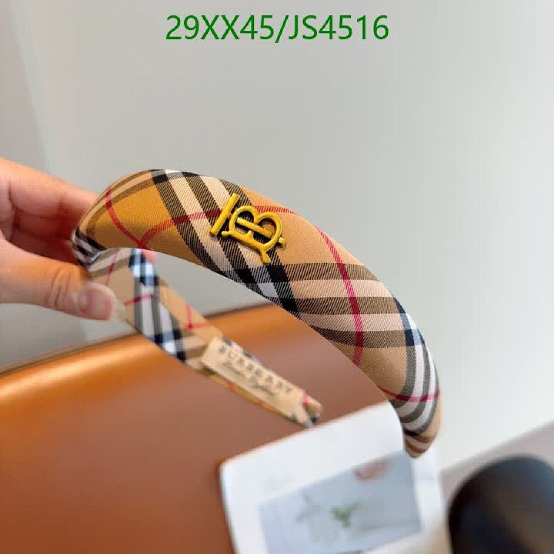 Burberry-Headband Code: JS4516 $: 29USD
