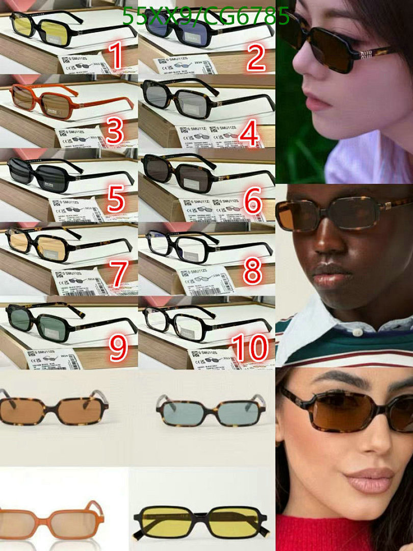 Miu Miu-Glasses Code: CG6785 $: 55USD