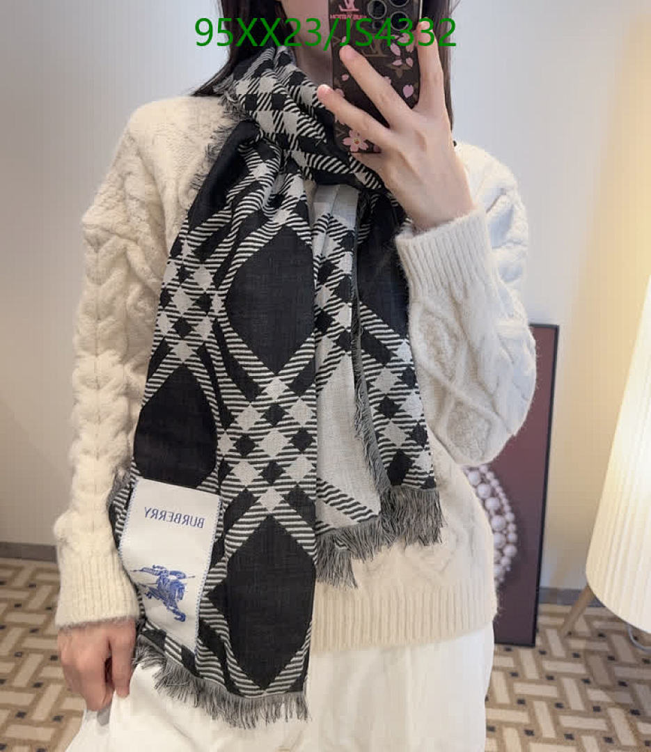 Burberry-Scarf Code: JS4332 $: 95USD