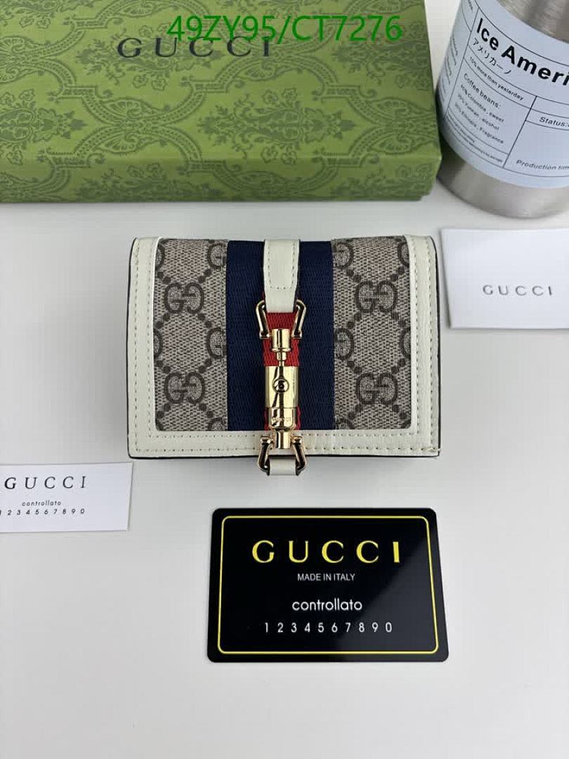 Gucci-Wallet-4A Quality Code: CT7276 $: 49USD