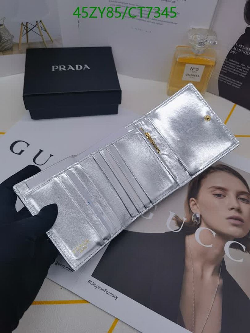 Prada-Wallet-4A Quality Code: CT7345 $: 45USD