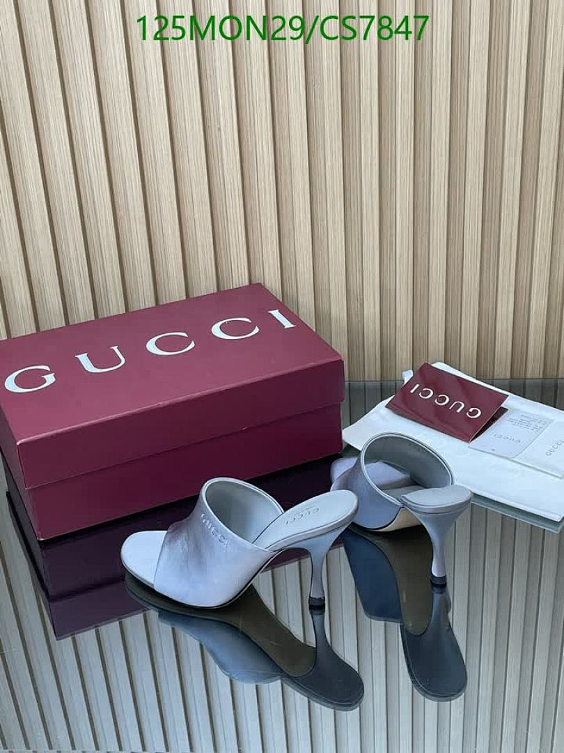 Gucci-Women Shoes Code: CS7847 $: 125USD