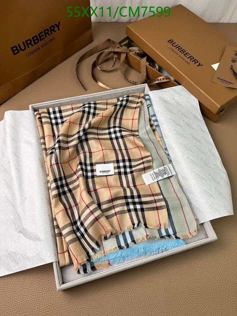 Burberry-Scarf Code: CM7599 $: 55USD