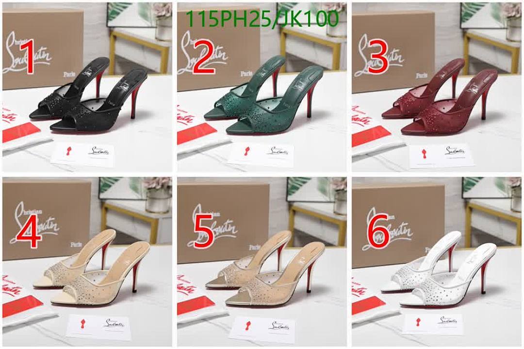 Christian Louboutin-Women Shoes Code: JK100 $: 115USD