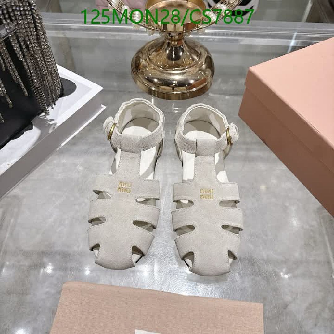 Miu Miu-Women Shoes Code: CS7887 $: 125USD