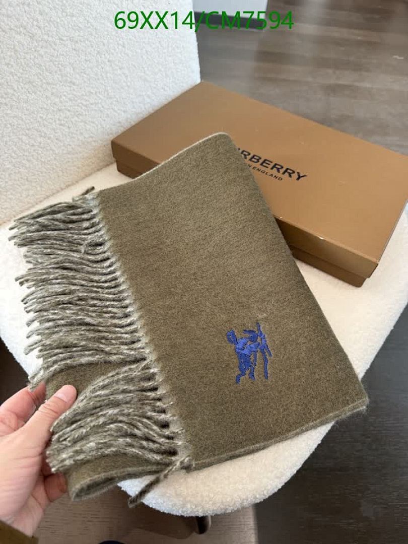 Burberry-Scarf Code: CM7594 $: 69USD