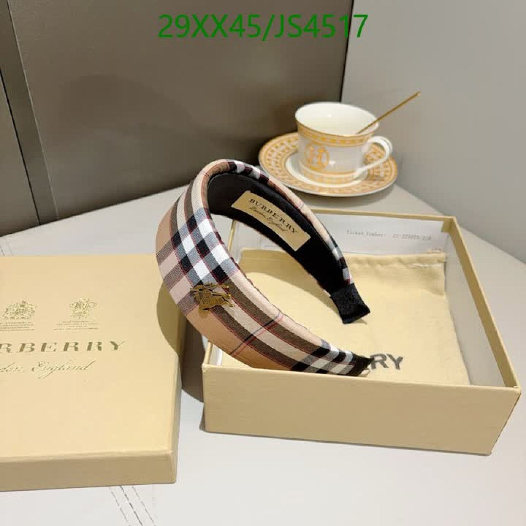 Burberry-Headband Code: JS4517 $: 29USD