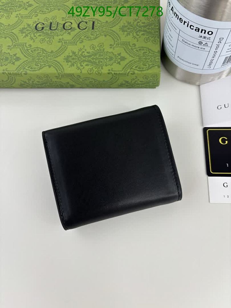 Gucci-Wallet-4A Quality Code: CT7278 $: 49USD