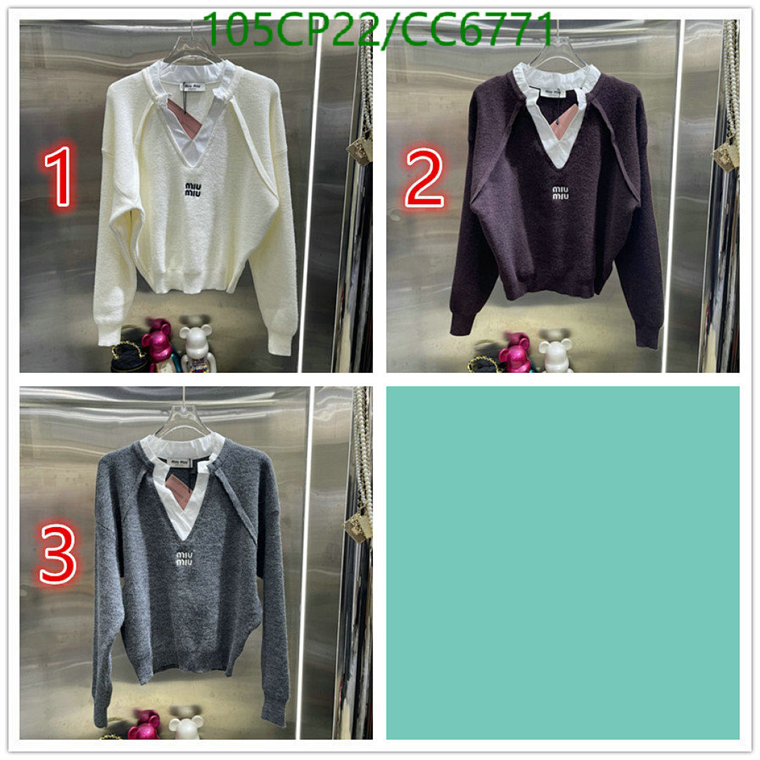 MIUMIU-Clothing Code: CC6771 $: 105USD