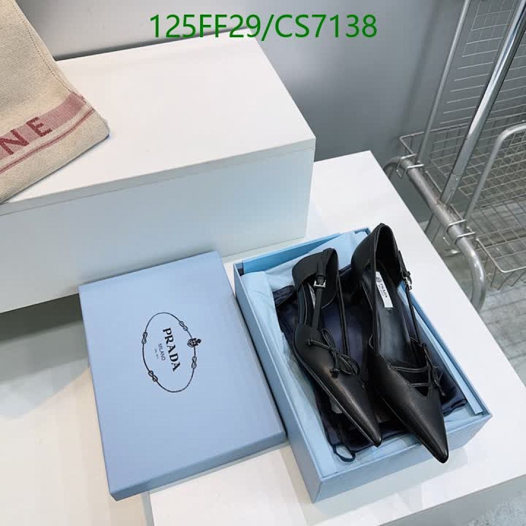 Prada-Women Shoes Code: CS7138 $: 125USD