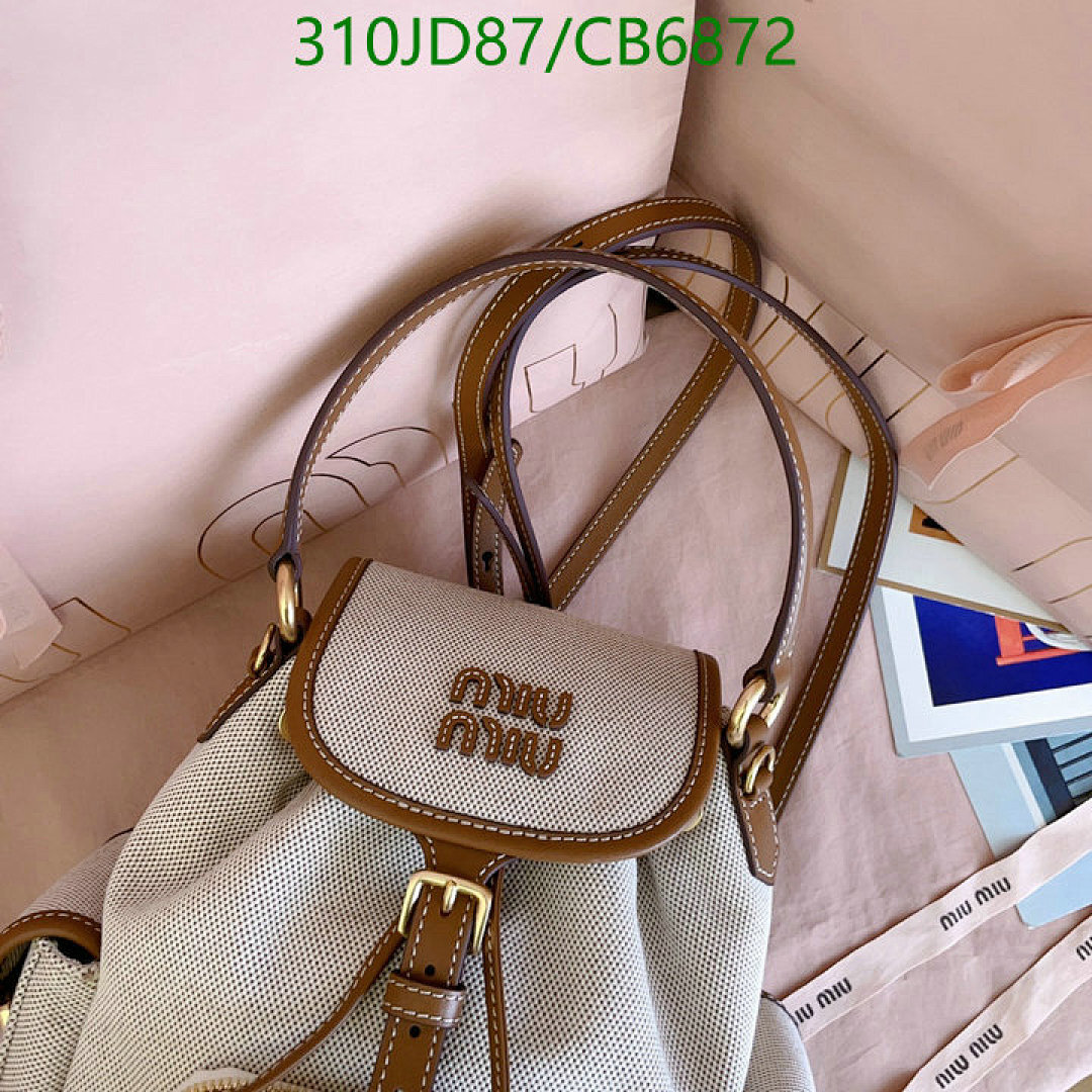 Miu Miu-Bag-Mirror Quality Code: CB6872 $: 310USD