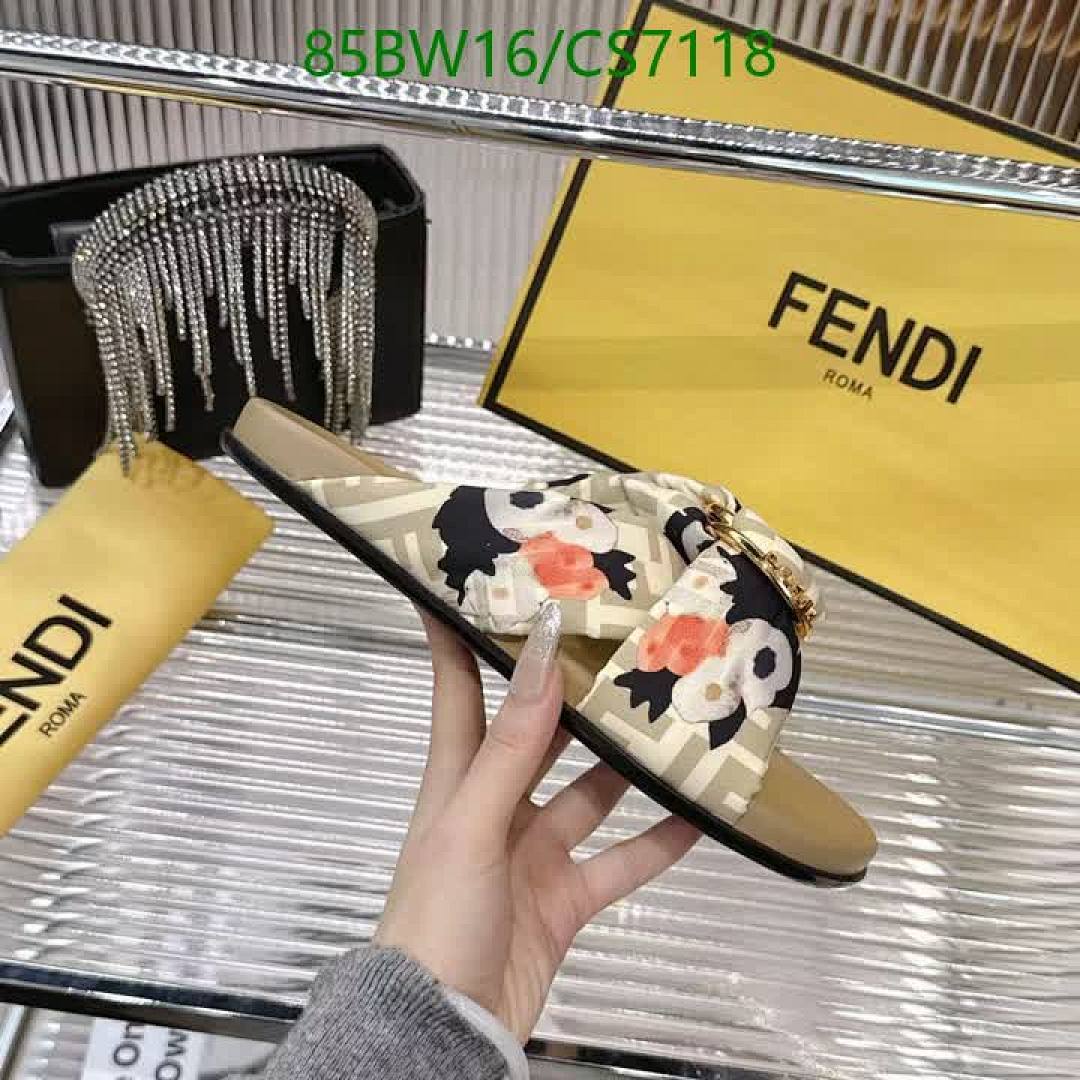 Fendi-Women Shoes Code: CS7118 $: 85USD
