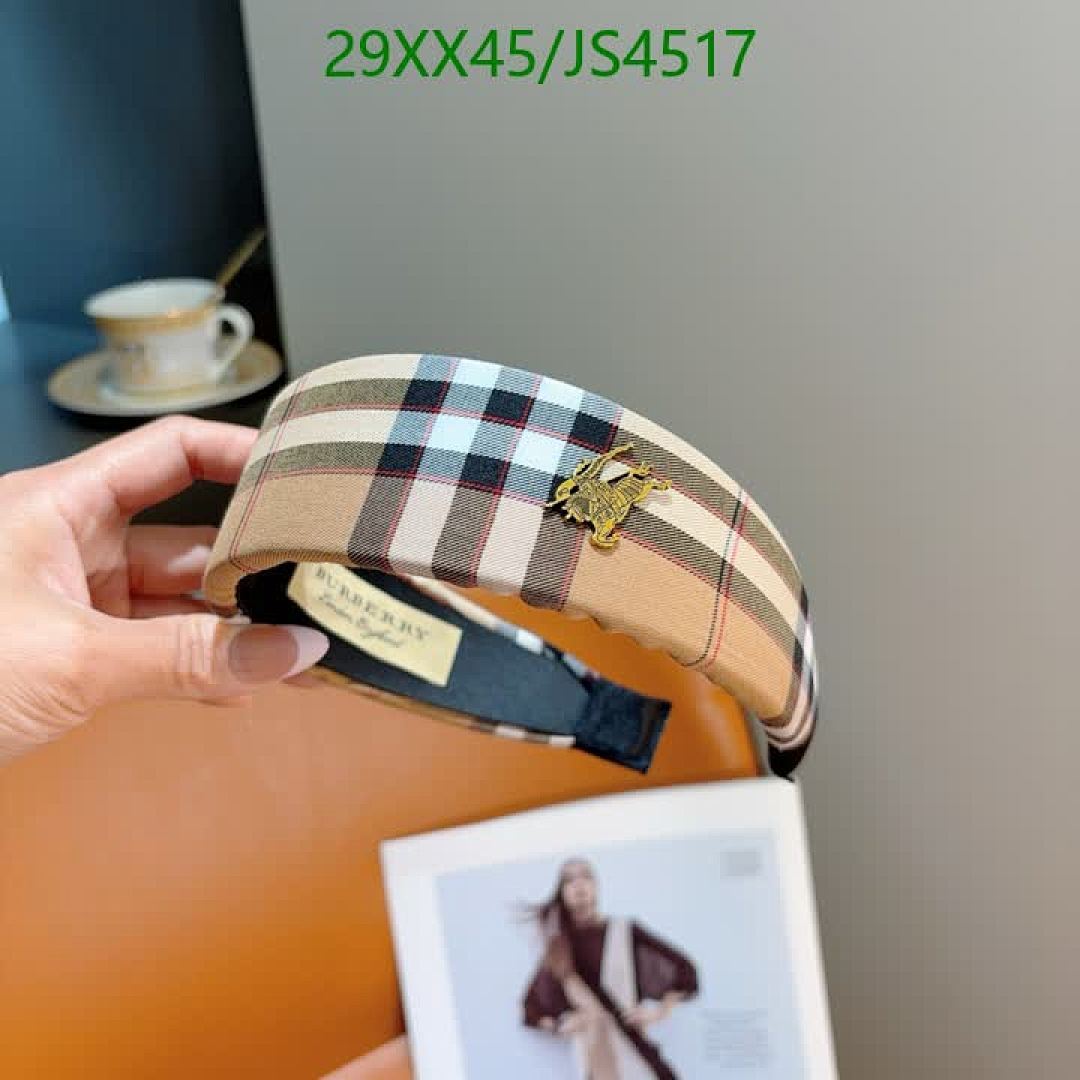 Burberry-Headband Code: JS4517 $: 29USD