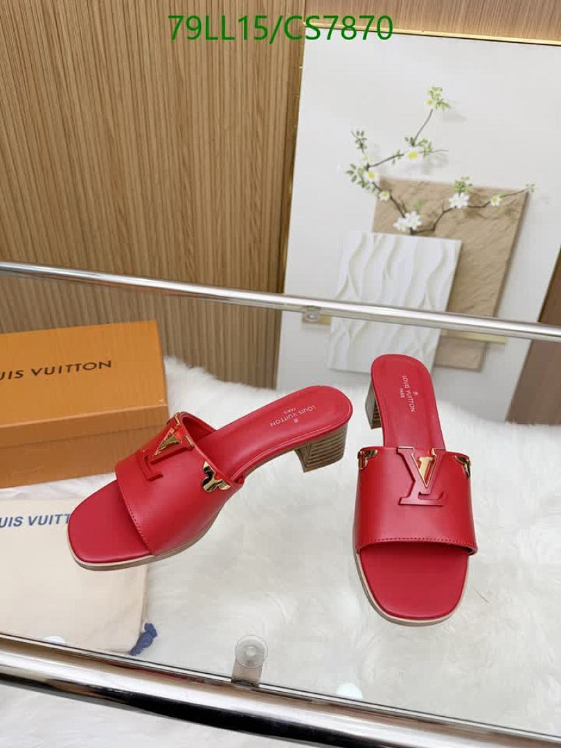 LV-Women Shoes Code: CS7870 $: 79USD