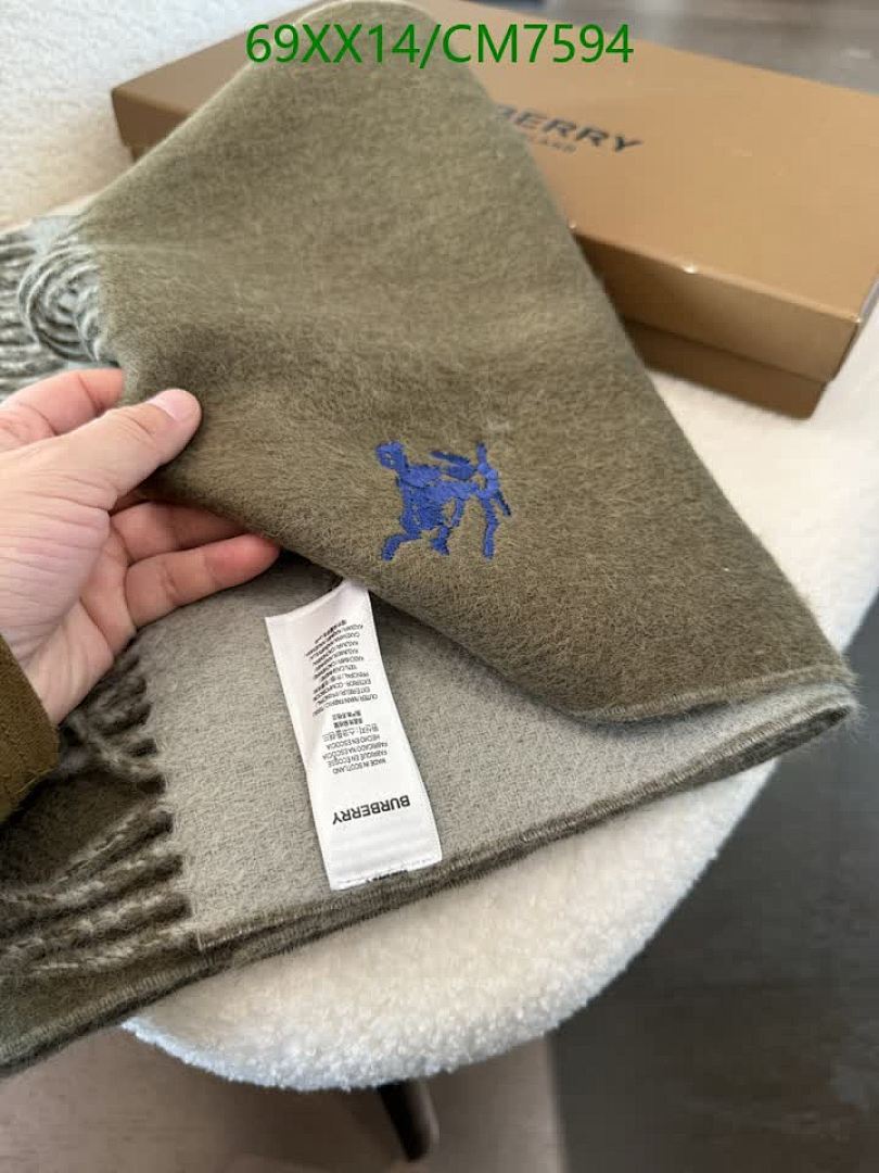 Burberry-Scarf Code: CM7594 $: 69USD