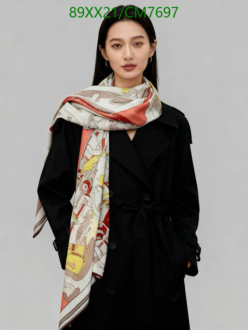 Hermes-Scarf Code: CM7697 $: 89USD