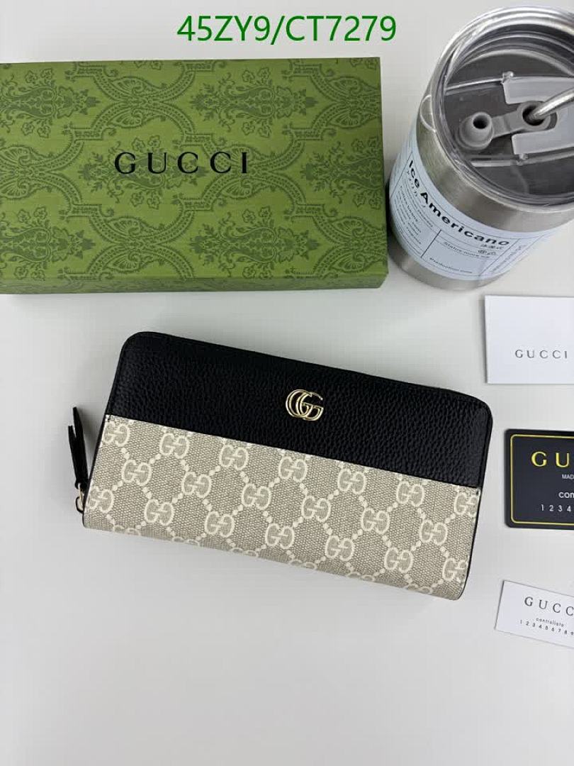 Gucci-Wallet-4A Quality Code: CT7279 $: 45USD