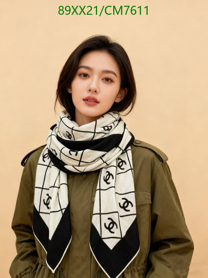 Chanel-Scarf Code: CM7611 $: 89USD