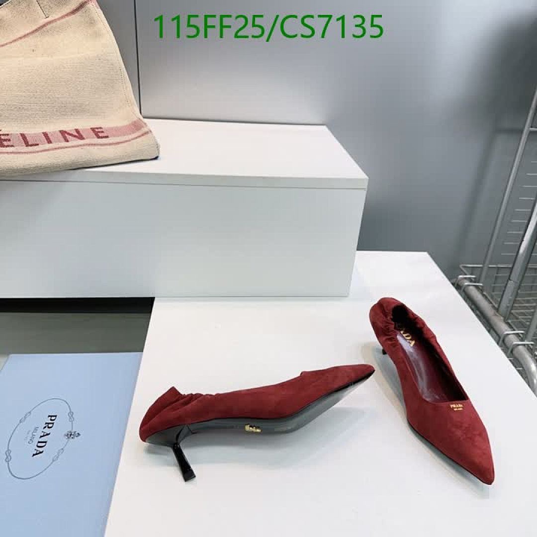 Prada-Women Shoes Code: CS7135 $: 115USD