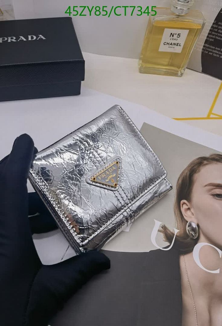 Prada-Wallet-4A Quality Code: CT7345 $: 45USD