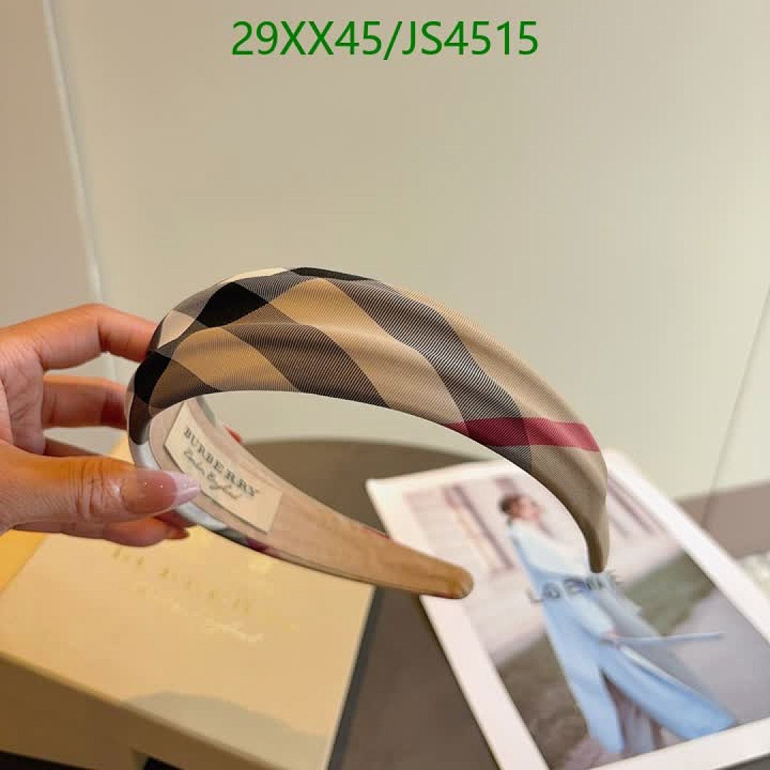 Burberry-Headband Code: JS4515 $: 29USD