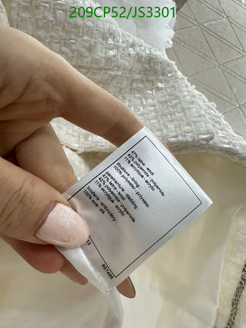 Chanel-Clothing Code: JS3301 $: 209USD