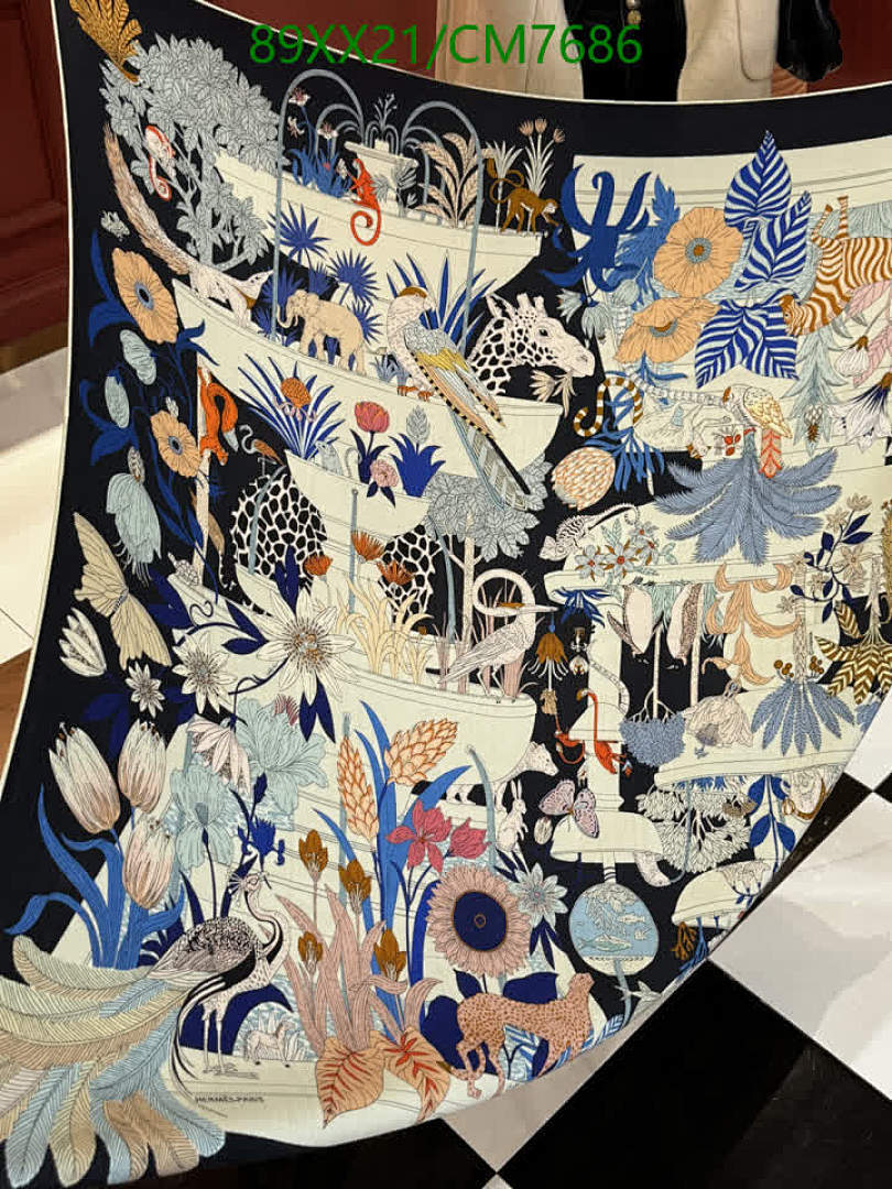 Hermes-Scarf Code: CM7686 $: 89USD